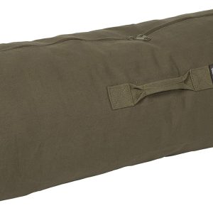 Deluxe Duffel Bag With Zipper For Gym, Travel, & Storage