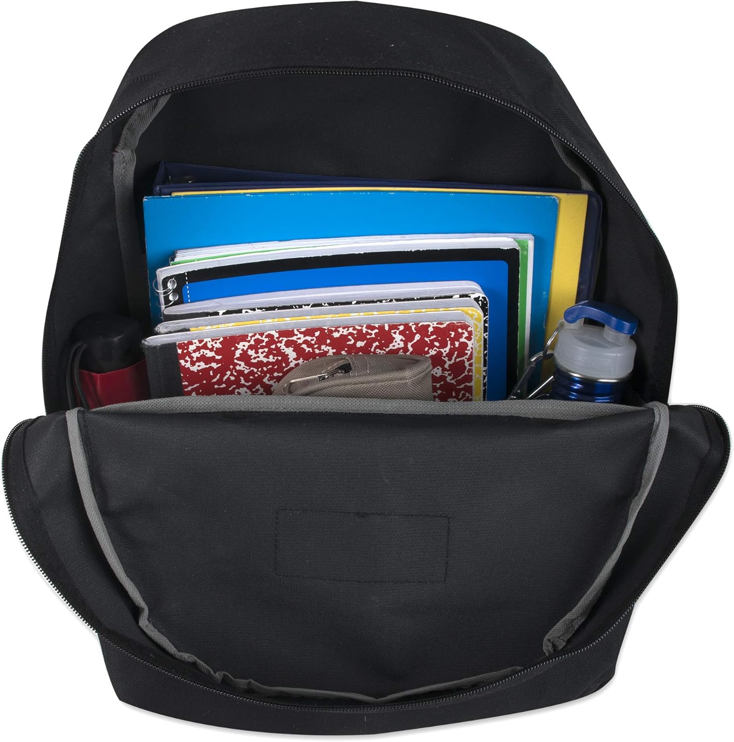 Trail maker Classic 17 Inch Backpack with Adjustable Padded Shoulder Straps - Image 3